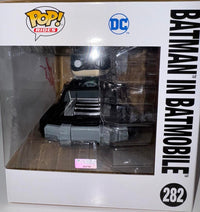 Robert Pattinson Signed Funko Pop #282 Deluxe Batman In Batmobile - Celebrity Authentics