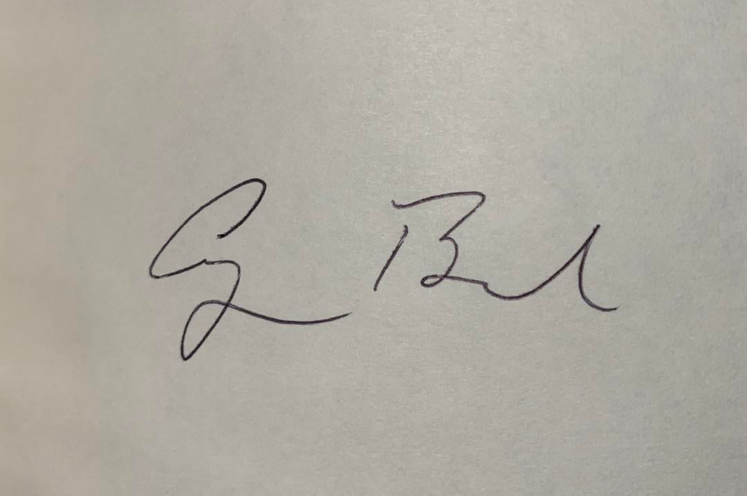 George Bush Autographed Book All the Best Easton Press (Red Binding) - #01