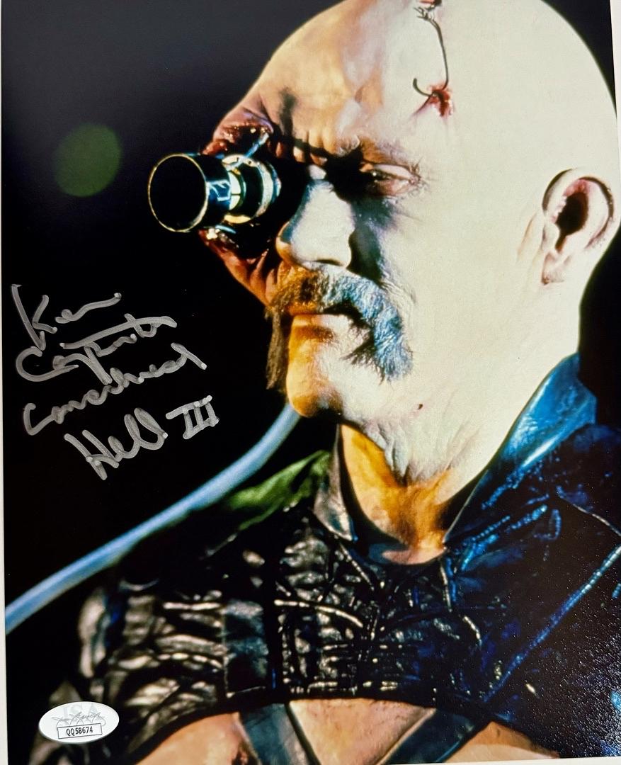 Ken Carpenter Signed 8x10 Photo (Hellraiser) JSA COA