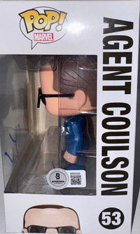 Clark Gregg Signed Funko Pop #53 "Agent Coulson" (Agents of Shield) - Beckett COA #02
