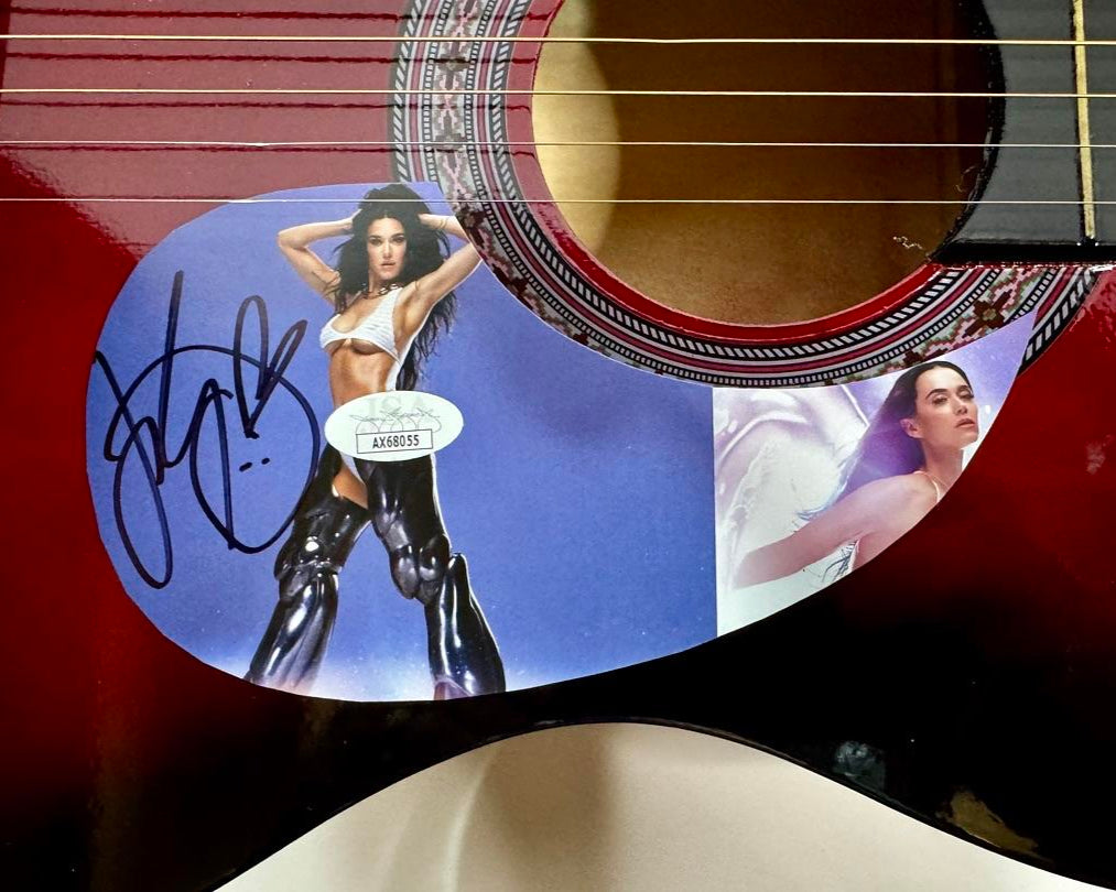 Katy Perry Signed Guitar - JSA COA