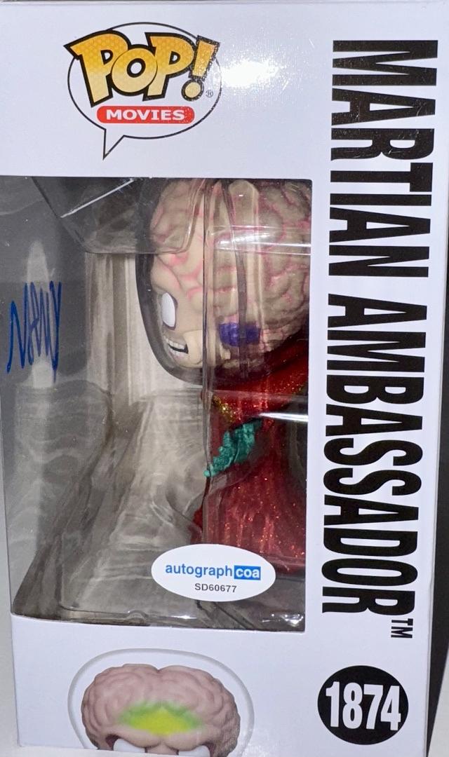 Kristen Bell Signed Funko Pop #1874 'Martian Ambassador" (Mars Attacks) - ACOA