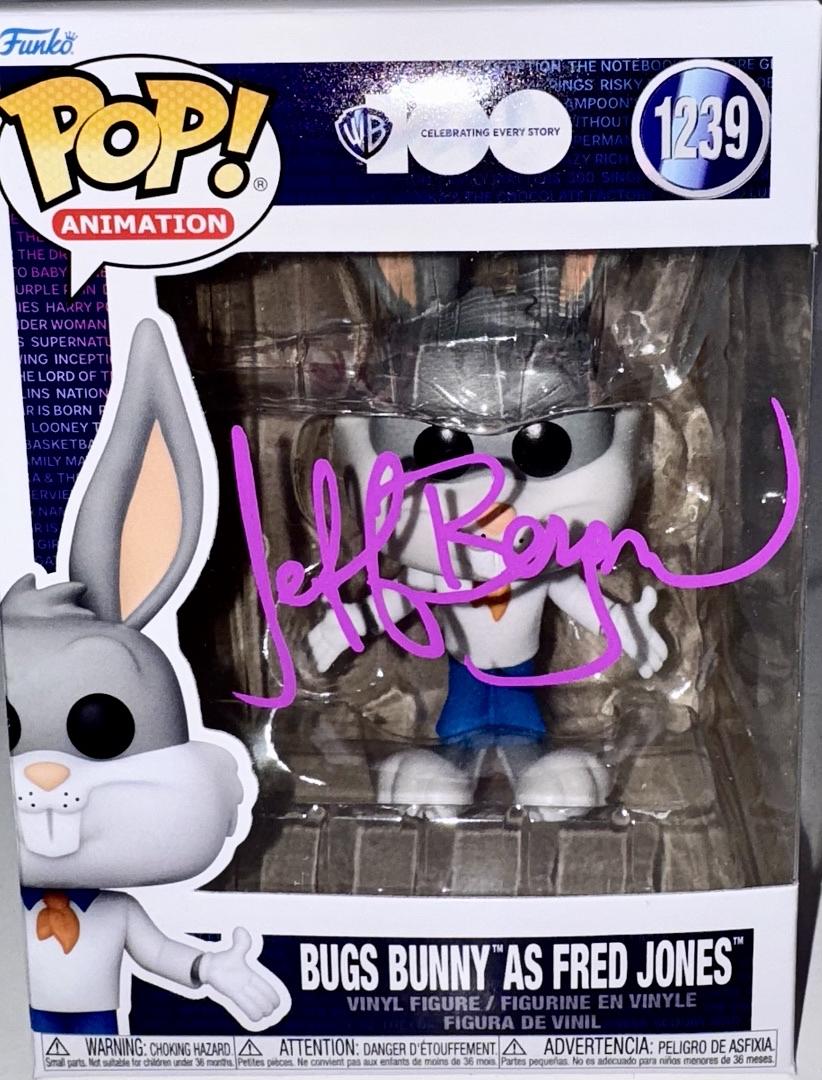 Jeff Bergman Signed Funko Pop #1239 "Bugs Bunny" (Looney Tunes) - OC Celebrity Marketing