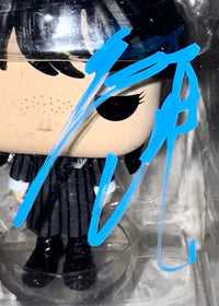 Jenna Ortega Signed Funko Pop #1309 "Wednesday Addams" *RARE* - Beckett COA with full letter of authenticity