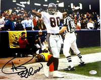 Andre Rison Signed 8x10 Photo Atlanta Falcons - Schwartz COA