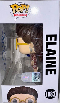 Julia Louis Dreyfus Signed Funko Pop #1083 Elaine (Seinfeld) - SWAU #01