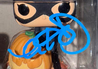 Anne Hathaway Signed Funko Pop #507 Catwoman (Blue Ink) - Beckett COA