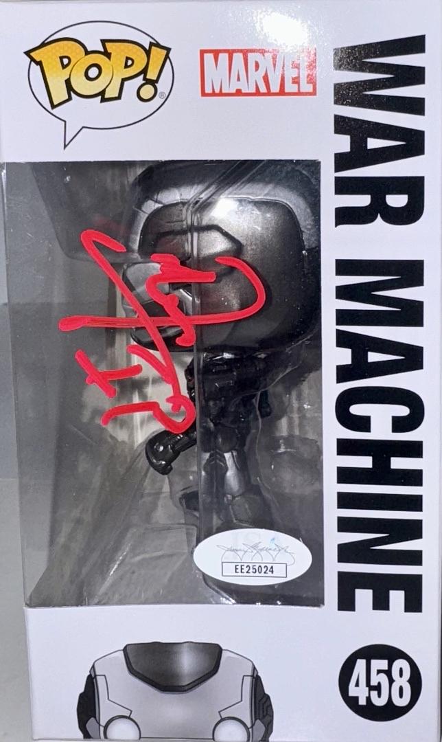 Don Cheadle Signed Funko Pop #458 (Avengers -War Machine) - JSA COA