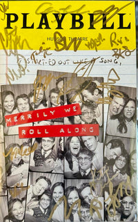 Daniel Radcliffe Signed 13x19 Marauders Map and together with cast signed Playbill (Harry Potter) - JSA COA