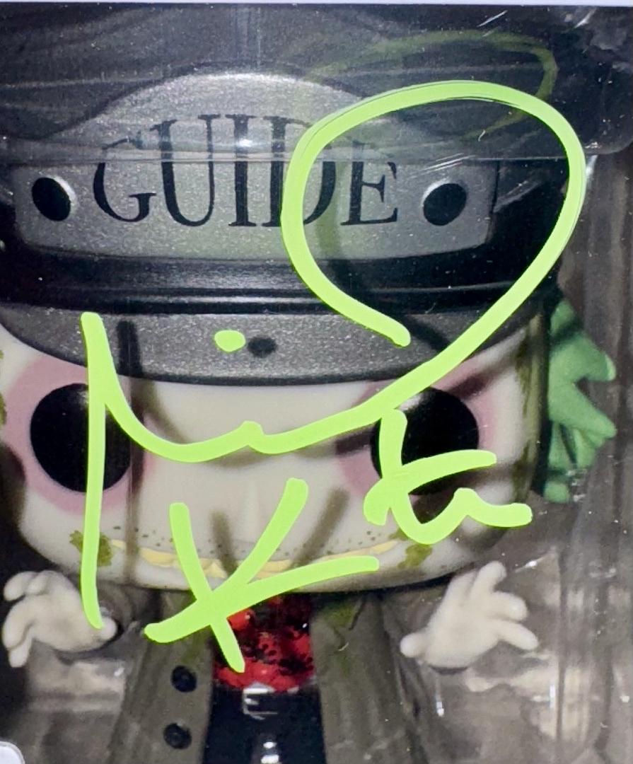 Michael Keaton Signed Funko Pop #605 "Beetlejuice" -  Celebrity Authentics