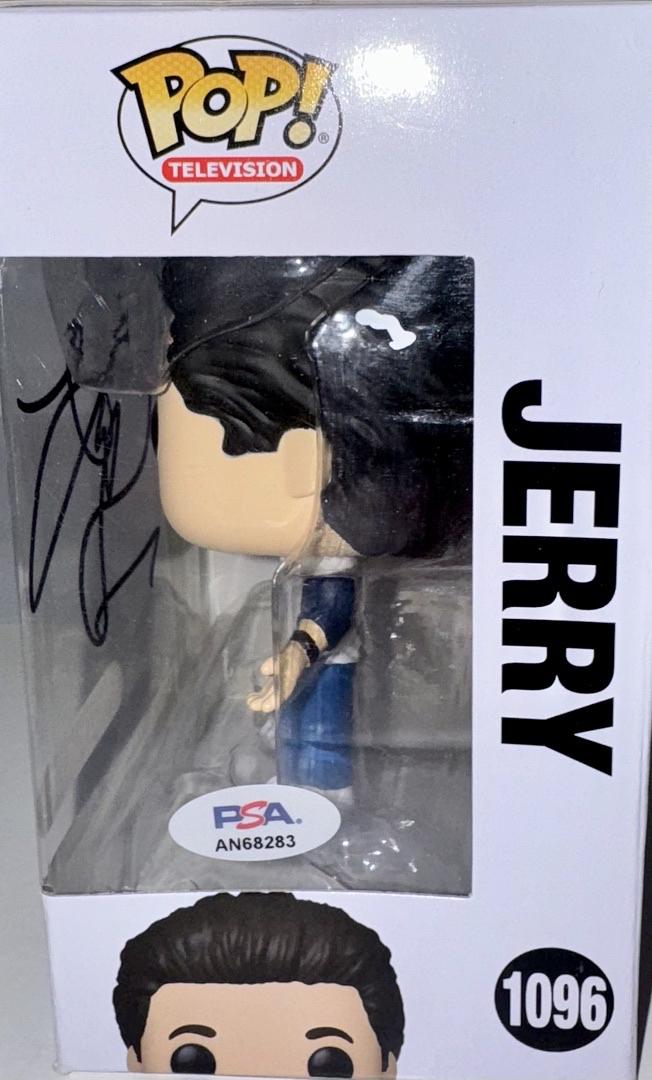 Jerry Seinfeld Signed Funko Pop #1096 "Jerry" (Seinfeld) - Beckett and PSA COA