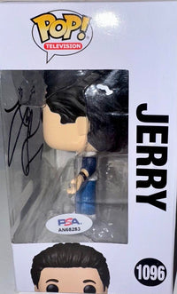 Jerry Seinfeld Signed Funko Pop #1096 "Jerry" (Seinfeld) - Beckett and PSA COA