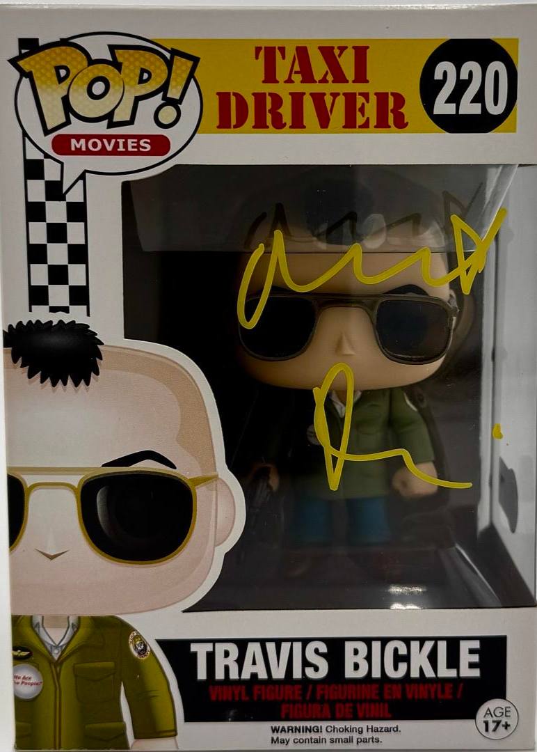 Robert De Niro Signed Funko Pop #220 Travis Bickle (Taxi Driver)  - Beckett COA