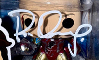 Robert Downey Jr. Signed Funko Pop #580 Iron Man (Avengers Endgame) - SWAU