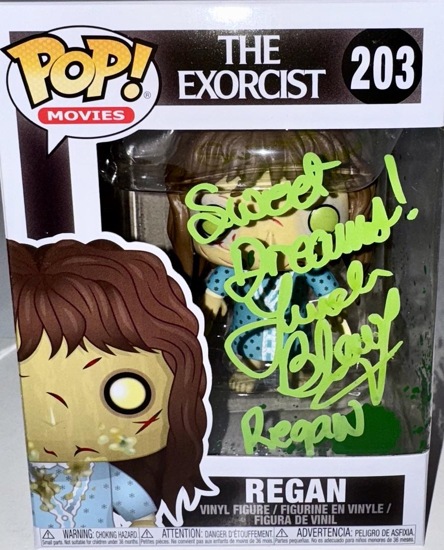 Linda Blair Signed Funko Pop #203 Regan (The Exorcist) - OC Celebrity Marketing #02