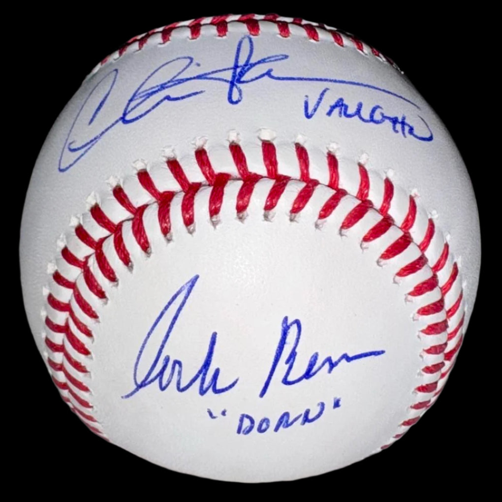 Major League Stars Charlie Sheen, Tom Berenger, & Corbin Bernsen Autographed Rawlings Official Baseball -  Beckett COA