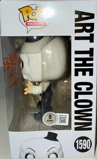David Howard Thornton Signed Funko Pop #1590 "Art The Clown" (Terrifier) - Beckett COA
