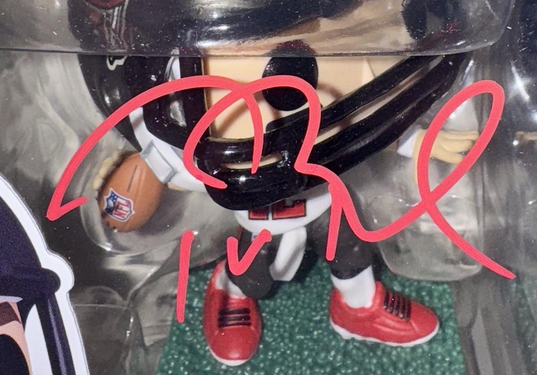 Tom Brady Autographed Tampa Bay Buccaneers Funko Pop #170 Fanatics COA