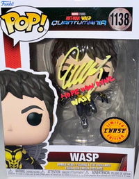 Evangeline Lilly Signed Funko Pop #1138 Wasp Ant-Man - JSA COA