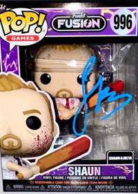 Simon Pegg Signed Funko Pop #996 Shaun (Shaun Of The Dead)  - Beckett COA #02
