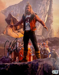 Chris Hemsworth Signed 11x14 Photo (Thor Love & Thunder) - SWAU #01
