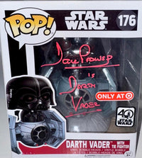 David Prowse Signed Funko Pop #176 "Darth Vader" (Star Wars) *RARE* - Beckett COA