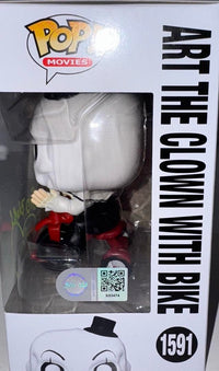 Daniel Roebuck Signed Funko Pop #1591 Art The Clown (Terrifier) - SWAU #01