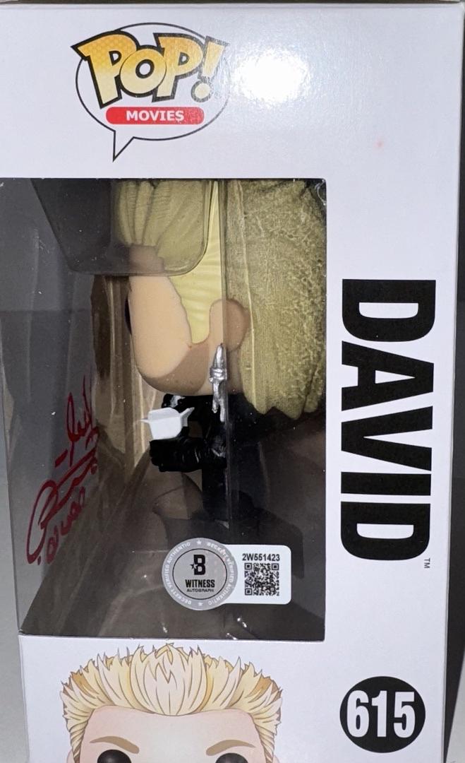 Keifer Sutherland Signed Funko Pop #615 "David" (The Lost Boys) - Beckett COA #02