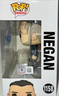 Jeffrey Dean Morgan Signed Funko Pop #1158 "Negan" (Walking Dead) - Beckett COA #02