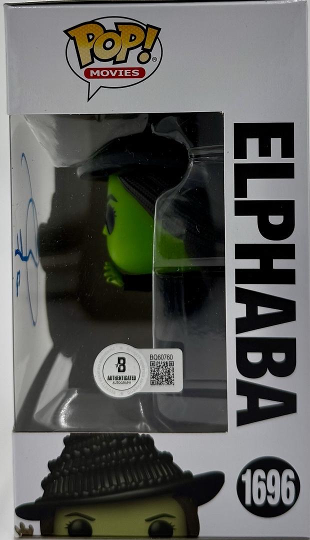 Cynthia Erivo Signed Funko Pop #1696 "Elphaba" (Wicked) - Beckett COA #05