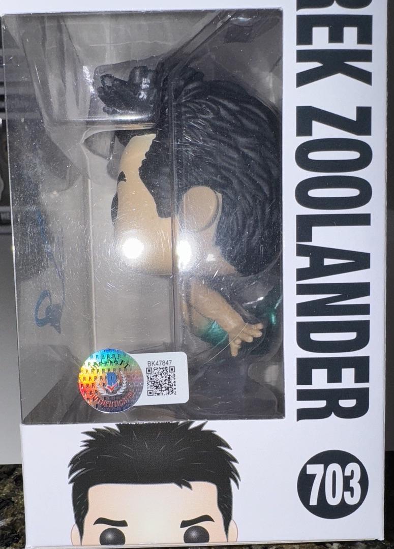 Ben Stiller Signed Funko Pop #703 "Derek Zoolander" - Beckett COA #01