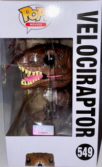 Laura Dern & Sam Neill Signed 25th Anniversary Funko Pop #549 (Jurassic Park) *RARE* -  Celebrity Authentics #01