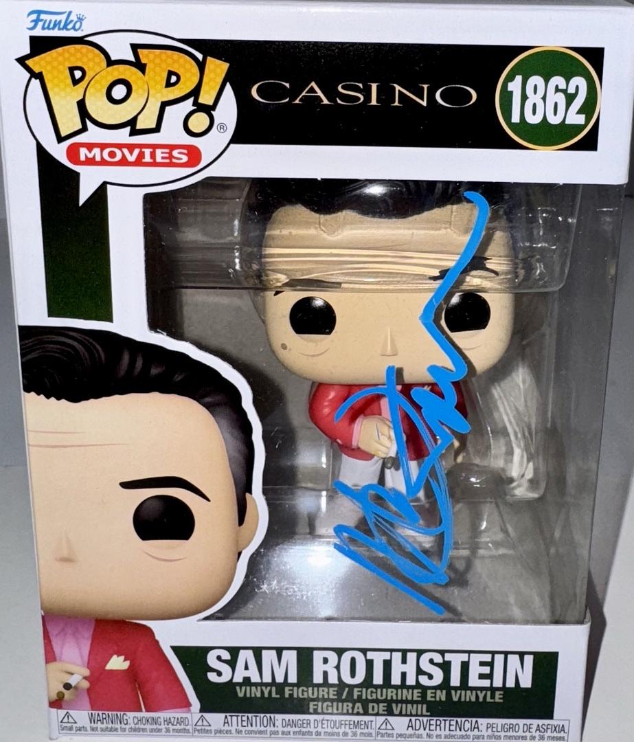 Martin Scorsese Signed Funko Pop #1862 "Sam Rothstein" (Casino) - Beckett COA #01