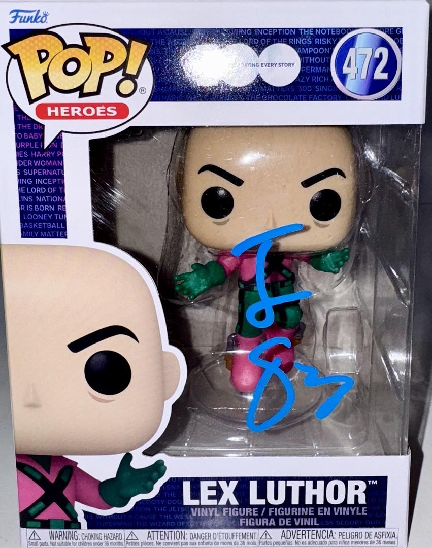 Jesse Eisenberg Signed Funko Pop #472 Lex Luthor (Superman) - Beckett COA