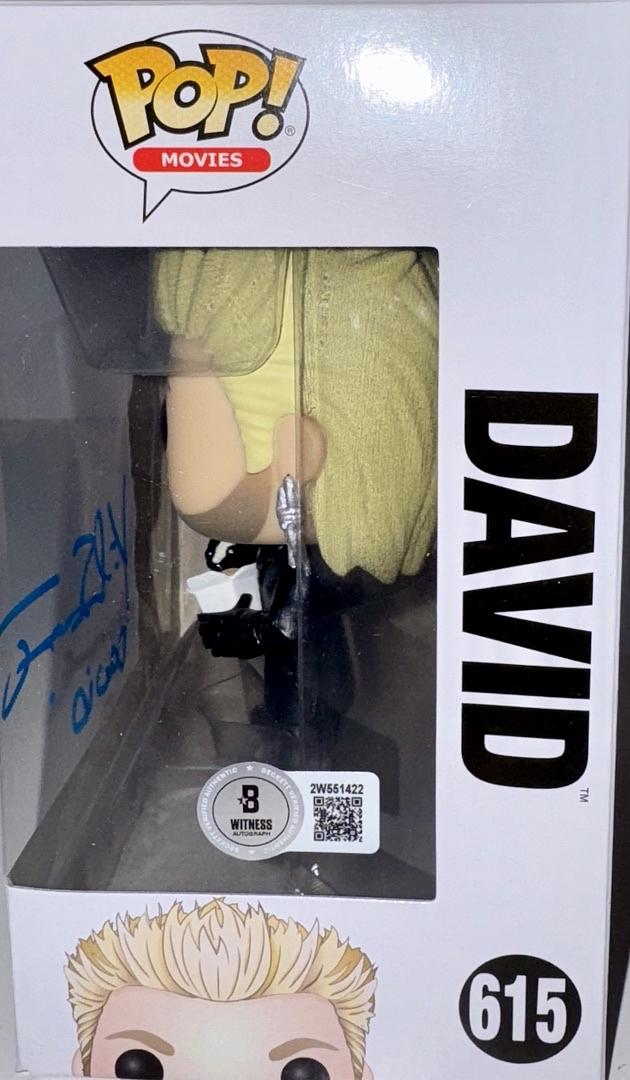Keifer Sutherland Signed Funko Pop #615 "David" (The Lost Boys) - Beckett COA #03