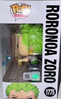 Chris Sabat Signed Funko Pop #1775 "Roronoa Zoro" (One Piece) - OC Celebrity Marketing #01