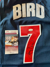 Larry Bird Signed Team USA Jersey -  JSA COA