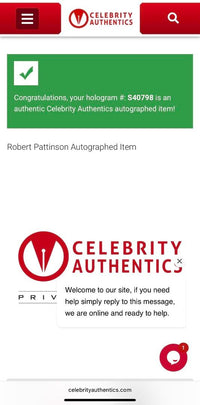 Robert Pattinson Signed Funko Pop #282 Deluxe Batman In Batmobile - Celebrity Authentics