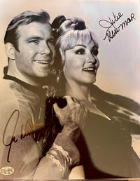 William Shatner, Julie Newmar Signed 8x10 Photo (Star Trek) - JSA COA #01