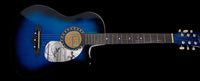 Taylor Swift Signed Black/Blue Guitar JSA COA #01