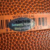Michael Cooper Signed Lakers Logo Wilson Basketball w/HOF Inscription - Schwartz COA