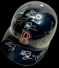 2004 World Series Team Signed Boston Red Sox Batting Helmet - Various COA