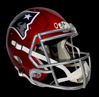 Tom Brady Autographed Full Size Replica Speed Helmet - Fanatics COA