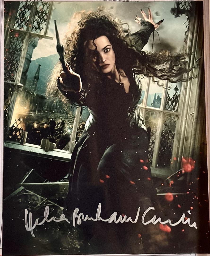 Helena Bonham Carter Signed 8x10 Photo (Harry Potter) - JSA COA
