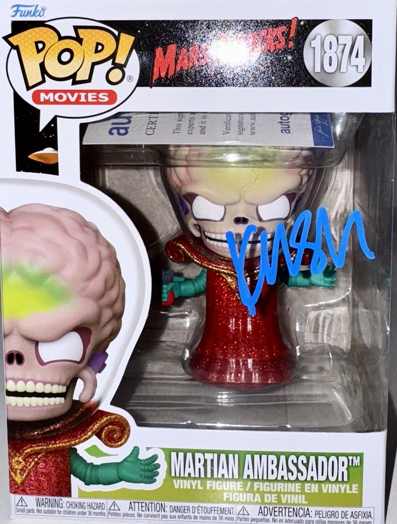 Kristen Bell Signed Funko Pop #1874 'Martian Ambassador" (Mars Attacks) - ACOA