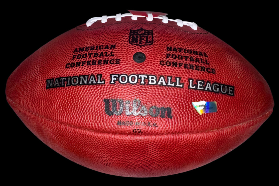 Tom Brady Autographed NFL Duke Official Football w/ "7x SB Champs" Inscription Fanatics & GOAT COA