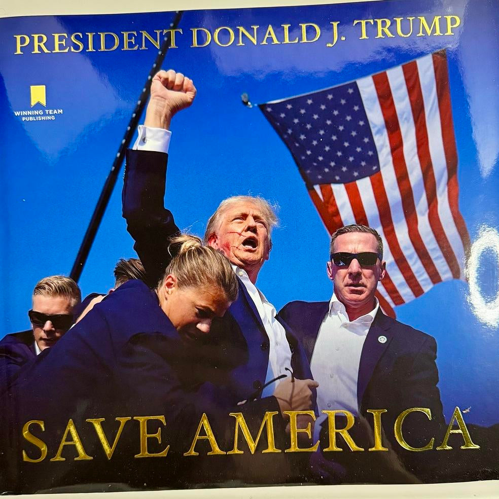 Donald Trump Autographed Save America Book Signed Hardcover - JSA COA #10
