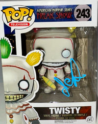 John Carroll Lynch Signed Funko Pop #243 "Twisty" (American Horror Story) - Beckett COA
