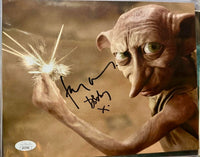 Toby Jones as Dobby Signed 8x10 Photo (Harry Potter) - JSA COA