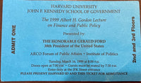 Gerald Ford signed 8x10 - JSA COA